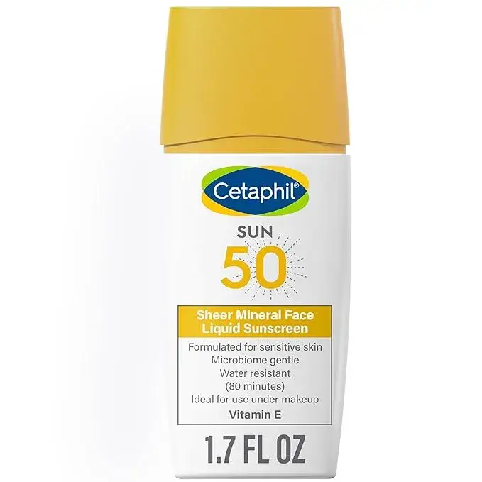 Buy Cetaphil Sheer Mineral Liquid Sunscreen Online from Amazon