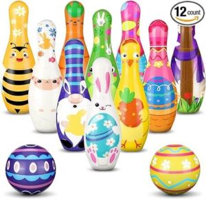 12 Pcs Easter Bowling Set Online in USA