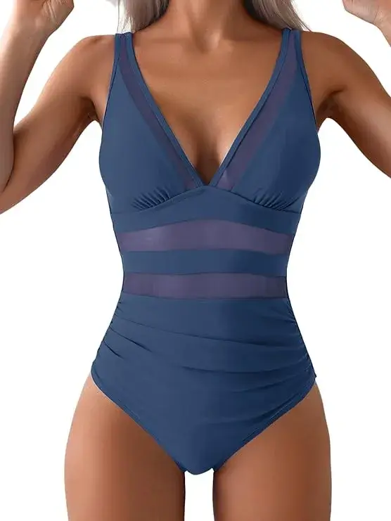 Buy Women's Sexy Mesh One Piece Swimsuits Online in USA - Amazon finds