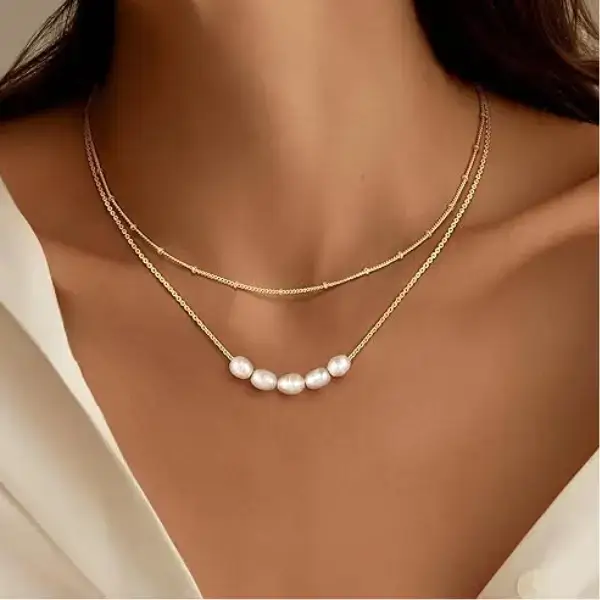 Buy MJartoria Dainty Gold Satellite Bead Choker Necklace Online on Amazon USA