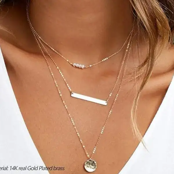 Buy Turandoss Dainty Layered Choker Necklace Online on Amazon USA