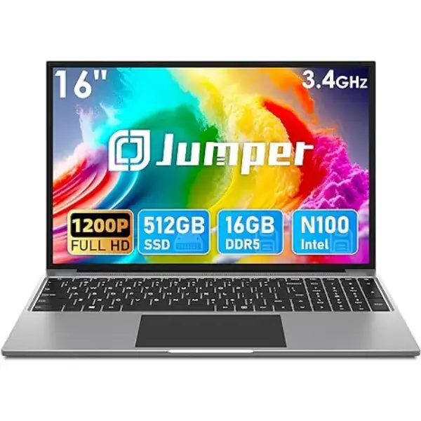 Jumper Ezbook S5MAX 16 Laptop with 16GB RAM Online in USA