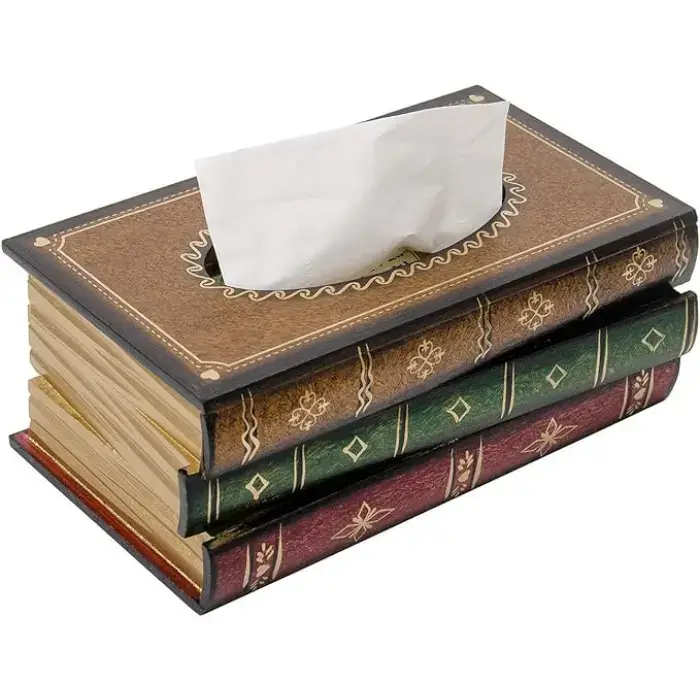 Antique Book Tissue Box Cover Online on Amazon in USA