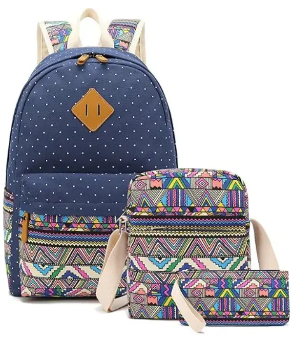 Versatile 3-in-1 Laptop Backpack Set for Teen Girls Online on Amazon in USA