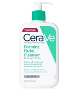 CeraVe Foaming Facial Cleanser for Oily Skin on Amazon USA