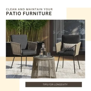 Clean and Maintain Your Patio Furniture