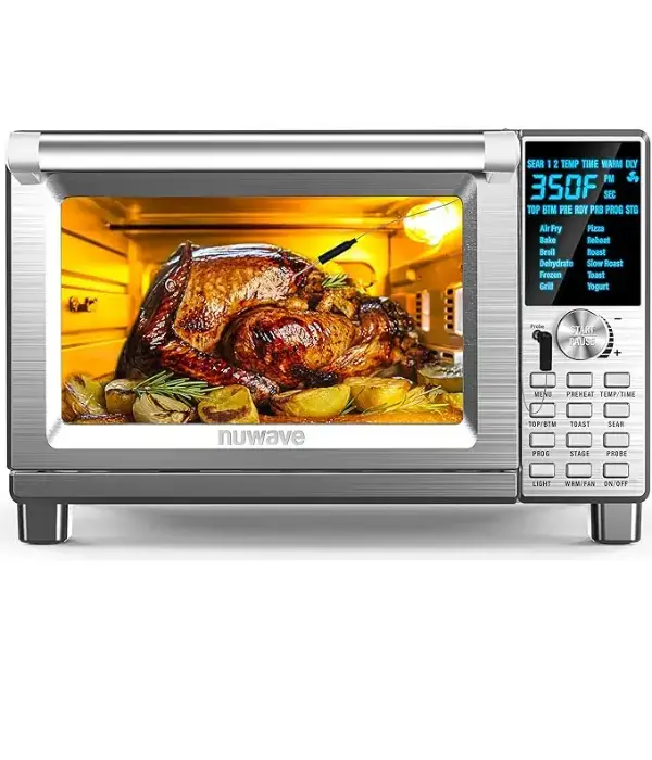 Nuwave Bravo 12-in-1 Air Fryer Toaster Oven Online on Amazon in USA